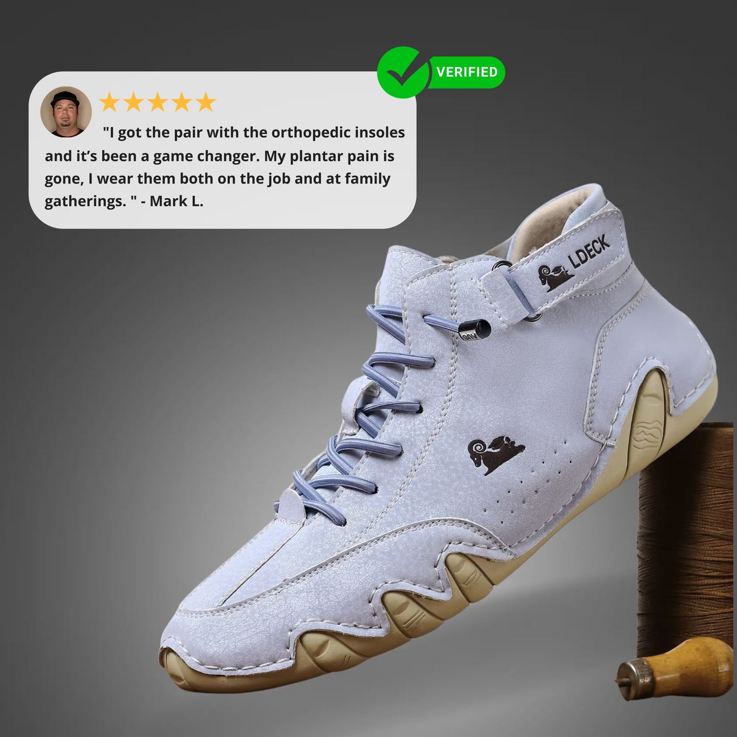 VogLDeck – Waterproof & Breathable Orthopedic Footwear